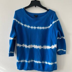 Talbots Crew Neck Royal Blue Sweater